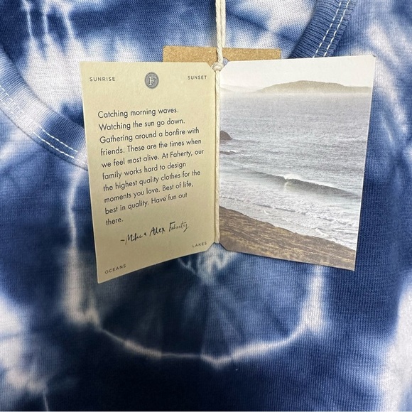 Faherty Dephina Tie-dye Tank Dress NWT size Small - Picture 6 of 11